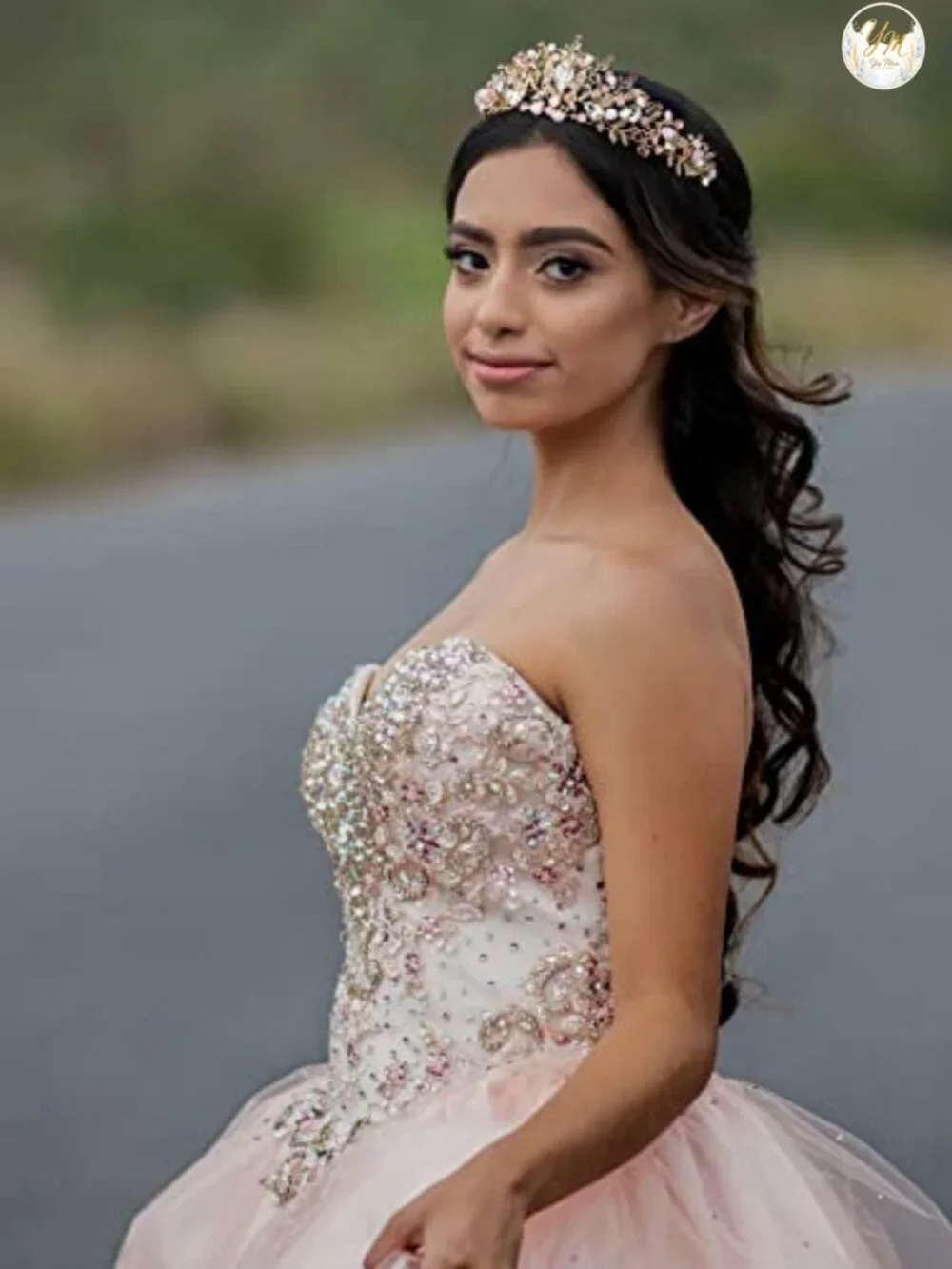 Sparkling Rhinestone Tiara for Women Wedding Bridal Crown Queen Princess